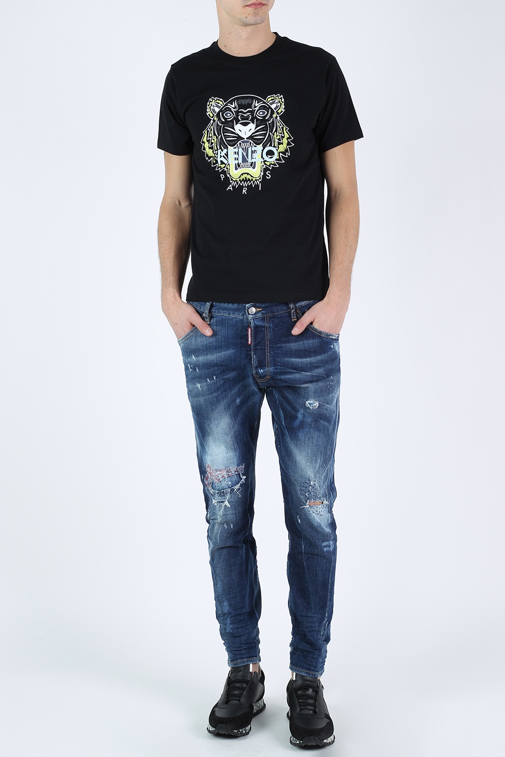 Blue 'Classic Kenny Twist Jean' jeans Dsquared2 - Vitkac Germany